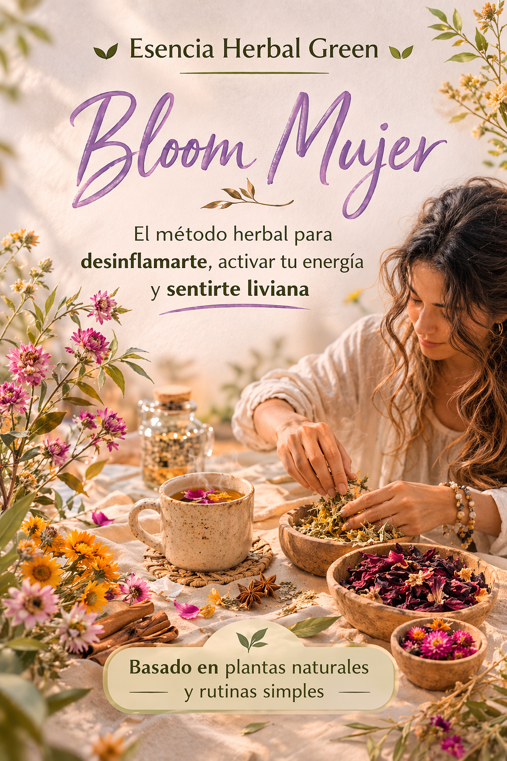Bloom Mujer-Método Herbal